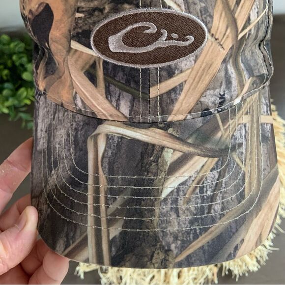 DRAKE Waterfowl Camo Cap One Size Fits Most Outdoors Hunting Hat - Picture 4 of 16